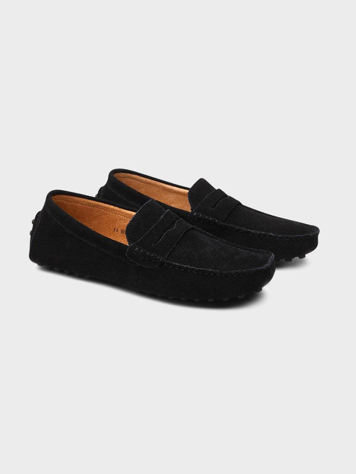 Adrian | Men’s Penny Loafers in a Textured Finish