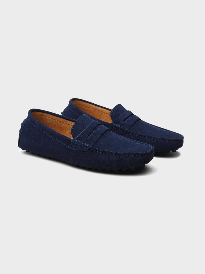 Adrian | Men’s Penny Loafers in a Textured Finish