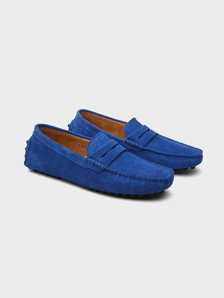 Adrian | Men’s Penny Loafers in a Textured Finish