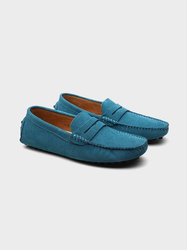 Adrian | Men’s Penny Loafers in a Textured Finish