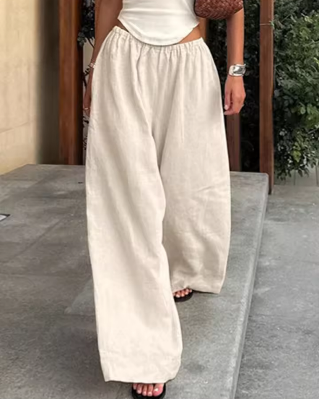 Ellaine | Women’s Pull-On Pants in an Oversized Wide-Leg Shape