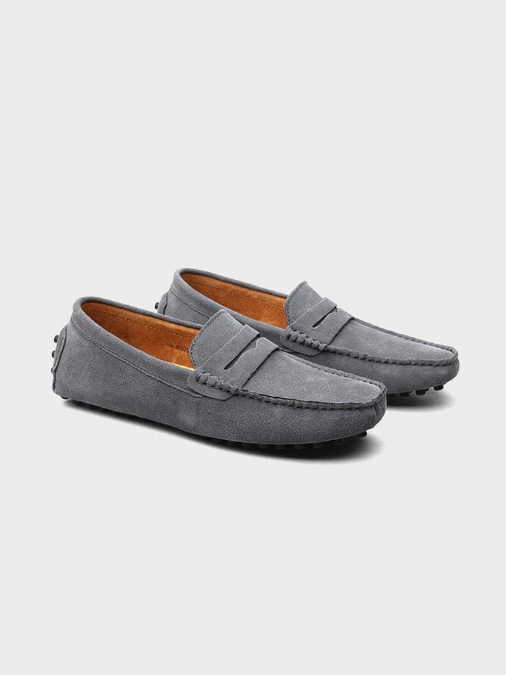Adrian | Men’s Penny Loafers in a Textured Finish